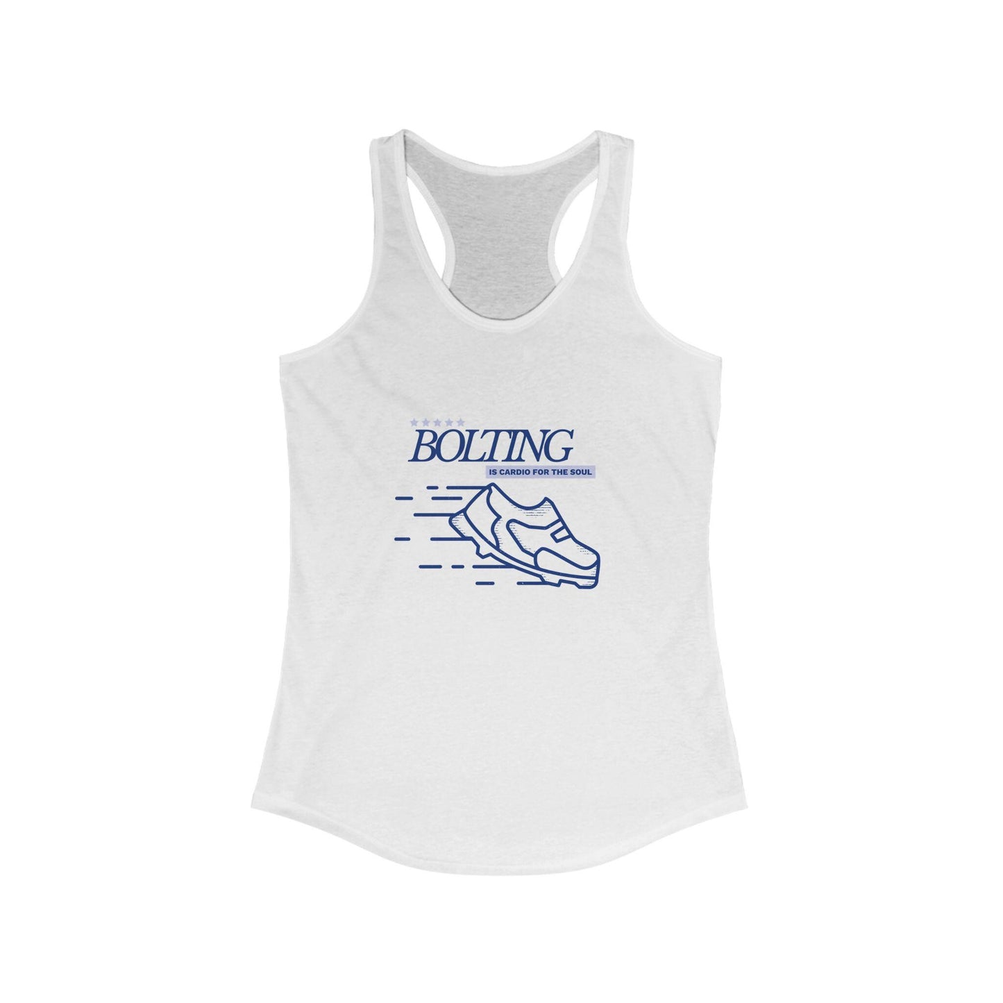 Bolting Is Cardio for the Soul | Snarky Running Club Graphic Tee | Therapy-Inspired Funny Shirt | Unisex Comfort Tee for Anxious Icons