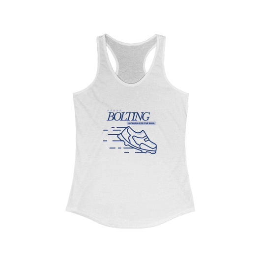 Bolting Is Cardio for the Soul | Snarky Running Club Graphic Tee | Therapy-Inspired Funny Shirt | Unisex Comfort Tee for Anxious Icons